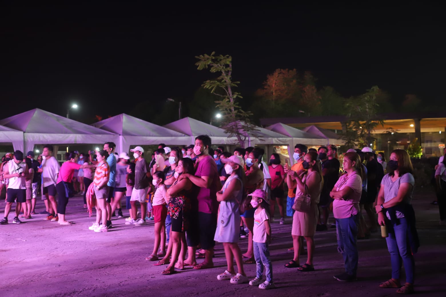 New Clark City reopening concert audience